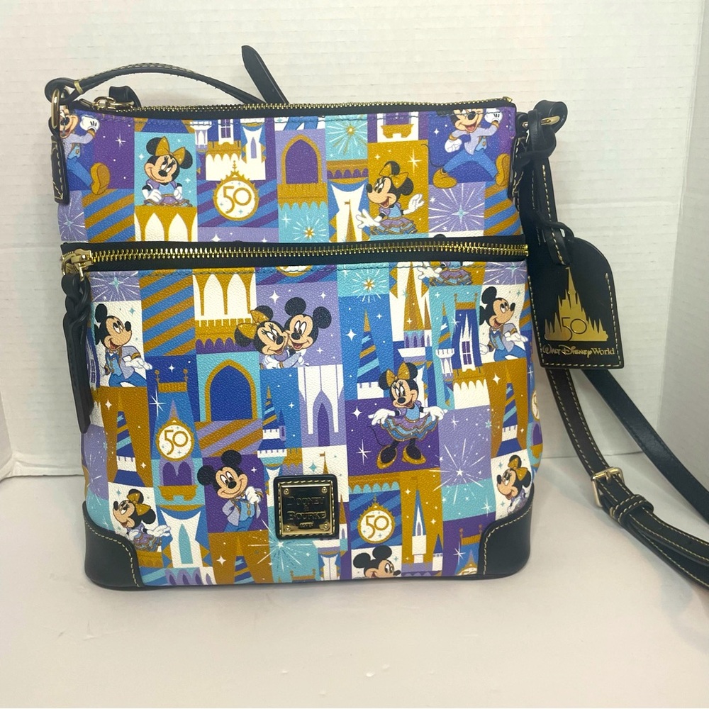 Dooney & Bourke Disney Parks World 50th Anniversary Crossbody